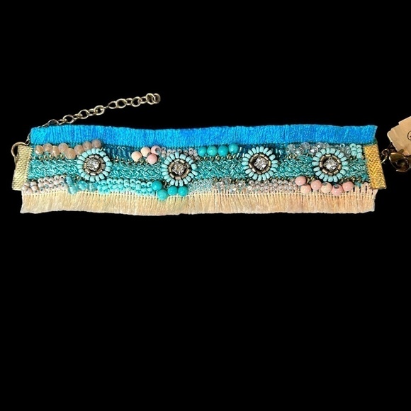 Stephan & Co. Fringe Beaded Braided & Rhinestone Adjustable Bracelet - Picture 5 of 14